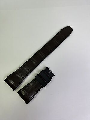 #ad Rubber B 22mm 18mm SK22 Brown amp; Black Rubber Watch Strap Band For Use w Tang $175.00