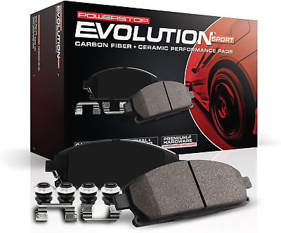 #ad Z23 1212 Rear Carbon Ceramic Brake Pads with Hardware for 2013 2018 Es300H 200 $68.99