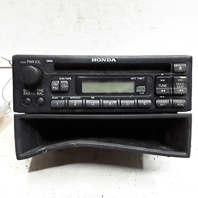 #ad 99 00 Honda Odyssey EX AM FM CD radio receiver OEM 39100 S0X A001 1XX0 $37.49