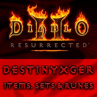 #ad Diablo 2 Resurrected Ladder Non Ladder Ber Jah Lo Ohm Vex Ist D2R SC PC $1.00