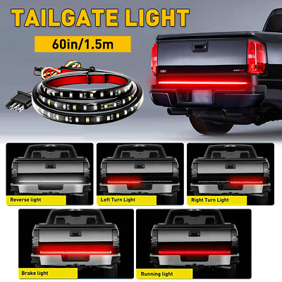 #ad For Chevy Ford Dodge Truck 60inch Car Tailgate LED Light Bar Brake Reverse Strip $13.99
