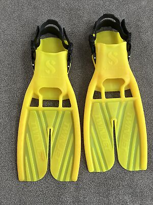 #ad Scubapro Twin Jet Scuba Diving Fins Open Heel Adjustable Size Large $47.99