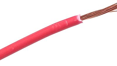 #ad 16 ga GAUGE GXL AUTOMOTIVE HIGH TEMP WIRE 25 FT RED $10.88