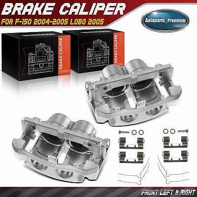#ad 2x Brake Caliper with Bracket for Ford F 150 2004 2005 Front Driver amp; Passenger $117.78