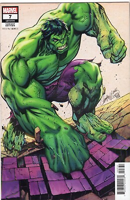 Hulk #7 J. Scott Campbell Variant Marvel Comics 2022 NM $3.99