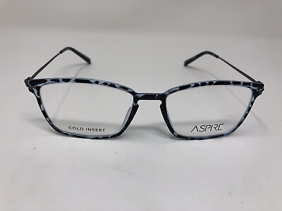 #ad #ad ASPIRE Eyeglasses Frame ESTABLISHED Navy Blue 53 17 145 Full Rim NS76 $82.50