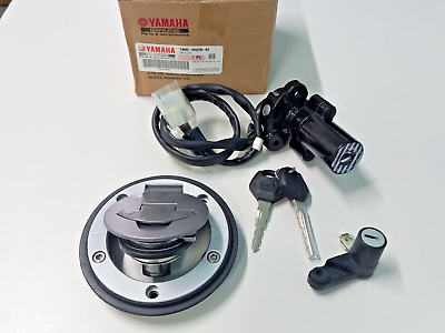 #ad Yamaha Set Switch Ignition Key YZF Lock Cap Fuel for Gas Fit RH07 RH12 Seat R25 $89.89