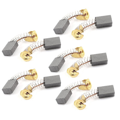 #ad 10pcs Motor Carbon Brushes Power Tool Replacement 12mm x 8mm x 5mm $12.34