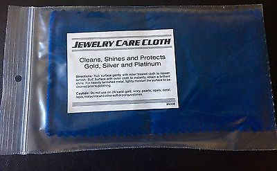 #ad SilverGoldPlatinum Jewelry Cleaning and Polishing Cloth FREE SHIPPING $3.99