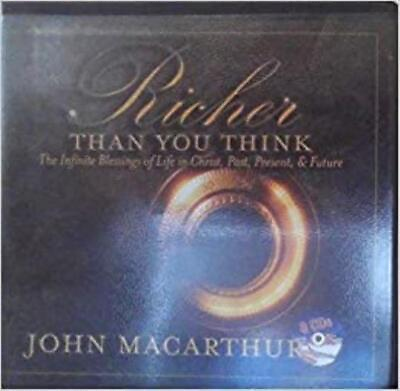 #ad Richer Than You Think: Infinite Blessings Of Life John MacArthur AUDIO BOOK CD $26.09