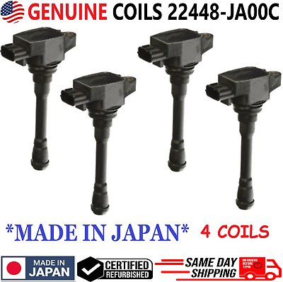 #ad GENUINE NISSAN Ignition Coils For 2007 2019 Nissan amp; Infiniti I4 V8 22448 JA00C $76.78