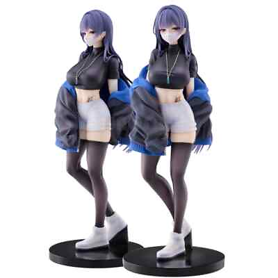 #ad Anime Masked Girl Yuna Action Figure Collection Toys PVC 25cm Model Doll in Box $23.99