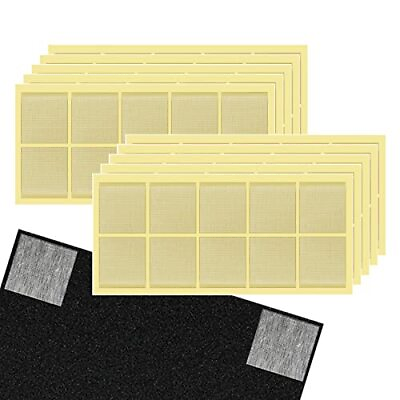 #ad 100PCS Double Sided Adhesive Tape for Acoustic Foam Panels Strong Mounting Squa $14.65