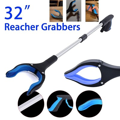 #ad Heavy Duty Grabber Tool Industrial Pick Up Stick Hand Grip Reach Trash Reacher $8.99