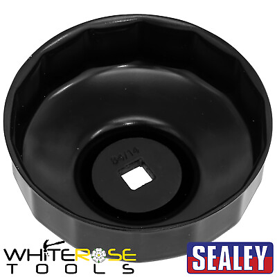 #ad Sealey Oil Filter Cap Wrench Removal Tool 84mm x 14 Flutes Mercedes Bluetec GBP 13.85