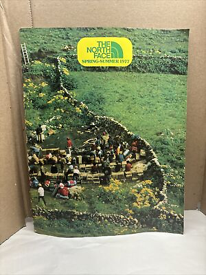 #ad 1977 THE NORTH FACE Spring Summer Catalog Backpacking Camping Hiking $28.00
