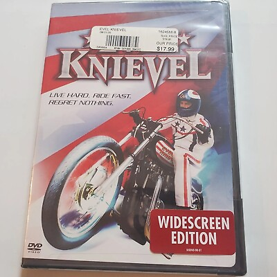 #ad NEW Evel Knievel Live Hard Ride Fast Regret Nothing DVD 2005 Motorcycle EVIL TNT $9.97