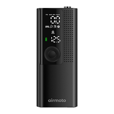Airmoto™ Original Portable Smart Air Pump 120 PSI Tire Inflator Air Compressor $89.00