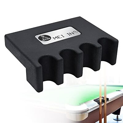 #ad Portable 4 Pool Cue Stick Holder for Table Weighted Durable Billiard Cue Holder $19.50