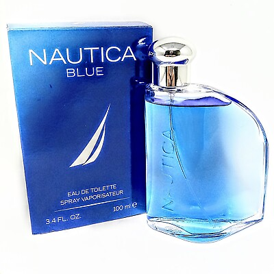 #ad Nautica Blue Men#x27;s Cologne 3.4 oz Eau de Toilette Spray New in Box $18.99