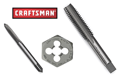 #ad New Craftsman Tap or Die Choose any Size SAE or Metric Fast Shipping $11.95