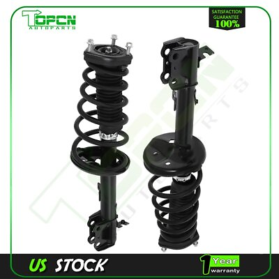 #ad Rear For 2009 2012 Toyota Venza AWD Quick Loaded Complete Struts Assembly Shocks $127.41