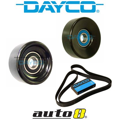 #ad Dayco Pulley amp; Belt Kit for Ford Falcon BF XR8 5.4L Petrol Boss 260 2005 2008 AU $109.69