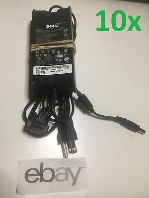 #ad Lot of 10 Genuine Dell PA 12 65W 19.5V 3.34A AC Power Adapter Chargers $59.99