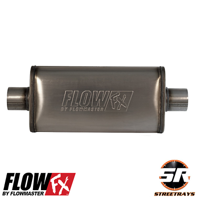 #ad Flowmaster 71249 Flow FX Universal SS Muffler 3quot; Center Inlet amp; Outlet $64.95