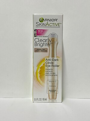 #ad #ad Garnier Skin Active Clearly Brighter Anti Dark Circle Eye Roller Light Medium $17.79