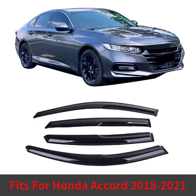 #ad Fits for Honda Accord 2018 2021 Side Window Visor Sun Rain Deflector Guard $28.99