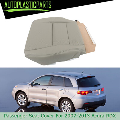 #ad For Acura RDX 2007 2012 Seat Cover Leather Gray Passenger Bottom Perforated $103.49