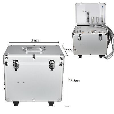 #ad Portable Dental Unit with Syringe Suction Air Compressor For Easy Mobility $529.04