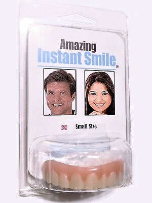 #ad Amazing Instant Smile Cosmetic Novelty Secure Teeth Medium Size Fits Most $14.95