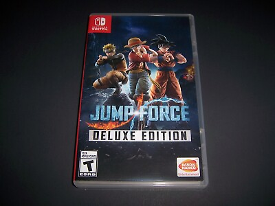 #ad Authentic Replacement Case ONLY for JUMP FORCE DELUXE EDIT Nintendo Switch Box $15.49
