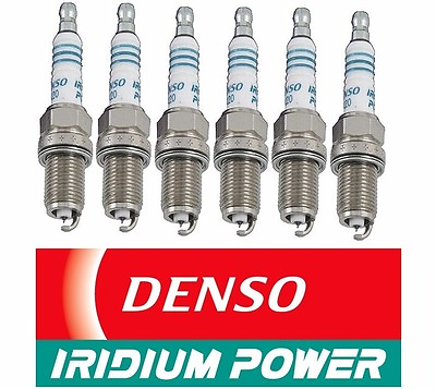 #ad Set of 6 Denso IK20 Iridium Power Spark Plugs For Toyota Lexus Honda Acura $37.97