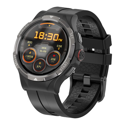 #ad Smart Watch Men 1.43quot; Screen Android 9.0 120° Rotary Camera Sport Wristwatch $150.39