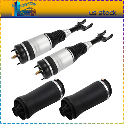 #ad Front Rear Air Suspension Air Strut For 2011 2016 Jeep Grand Cherokee WK2 4PCS $369.60
