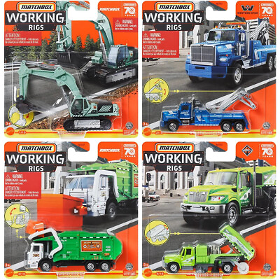 #ad 2023 Matchbox Real Working Rigs Cars 1:64 Die cast Cars Mode Toys You Pick 4 23 $15.99