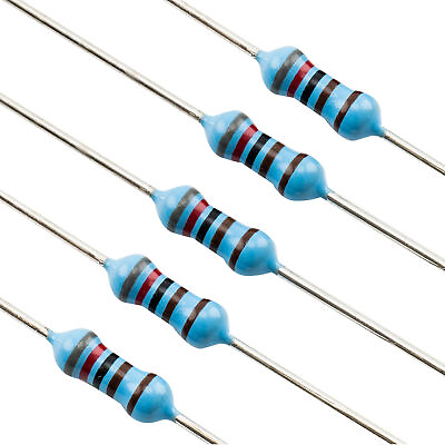 #ad Musiclily Pro 50Pcs Film Precision Resistor 8.2kΩ 250mW For Guitar Wiring Mods $7.75