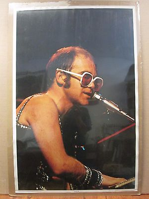 #ad vintage 1975 Elton John original music artist concert poster 10492 $39.97