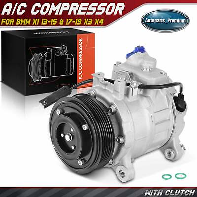 #ad #ad New AC Compressor with Clutch for BMW F25 X3 xDrive28d xDrive28i F26 X4 L4 2.0L $170.99