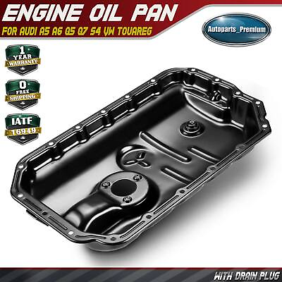 #ad Engine Oil Pan Lower for Audi Volkswagen A4 A5 A6 A7 A8 Quattro Q5 2008 2018 $40.99