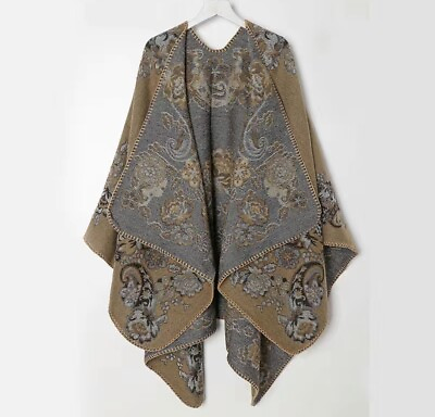 #ad NEW O S Kimono Wrap Warm Elegant Beautiful Boho Maxi Robe NWT $46.55