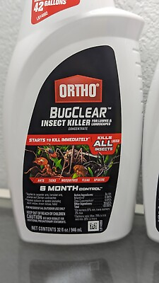 #ad Ortho BugClear Insect Killer For Lawns amp; Landscape Concentrate 32oz Works 6 mths $19.80