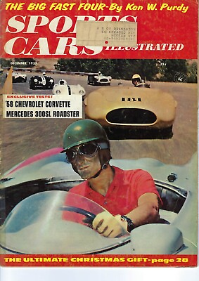 #ad 1958 Corvette 300SL slot cars MG more Sports Car Illustrated. See contents. $14.99