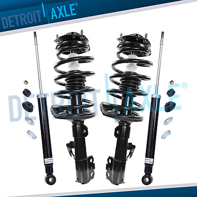 #ad Front Struts w Coil Spring Rear Shock Absorbers for 2004 2006 Toyota Sienna $216.48