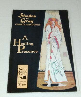 #ad Shades of Gray Comics and Stories #9 Lady Luck LTD Comics 1995 Signed Copy $9.50