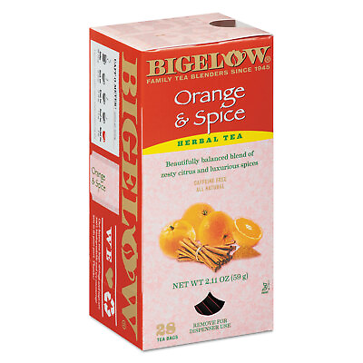 #ad Bigelow Orange and Spice Herbal Tea 28 Box 10398 $11.43