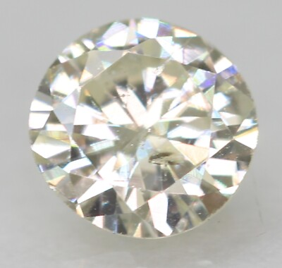 #ad 0.20 Carat I Color SI2 Round Brilliant Natural Loose Diamond 3.89mm SEE VIDEO $99.99